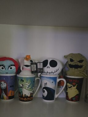Bundle Collection Of Nbc Mugs With Plush